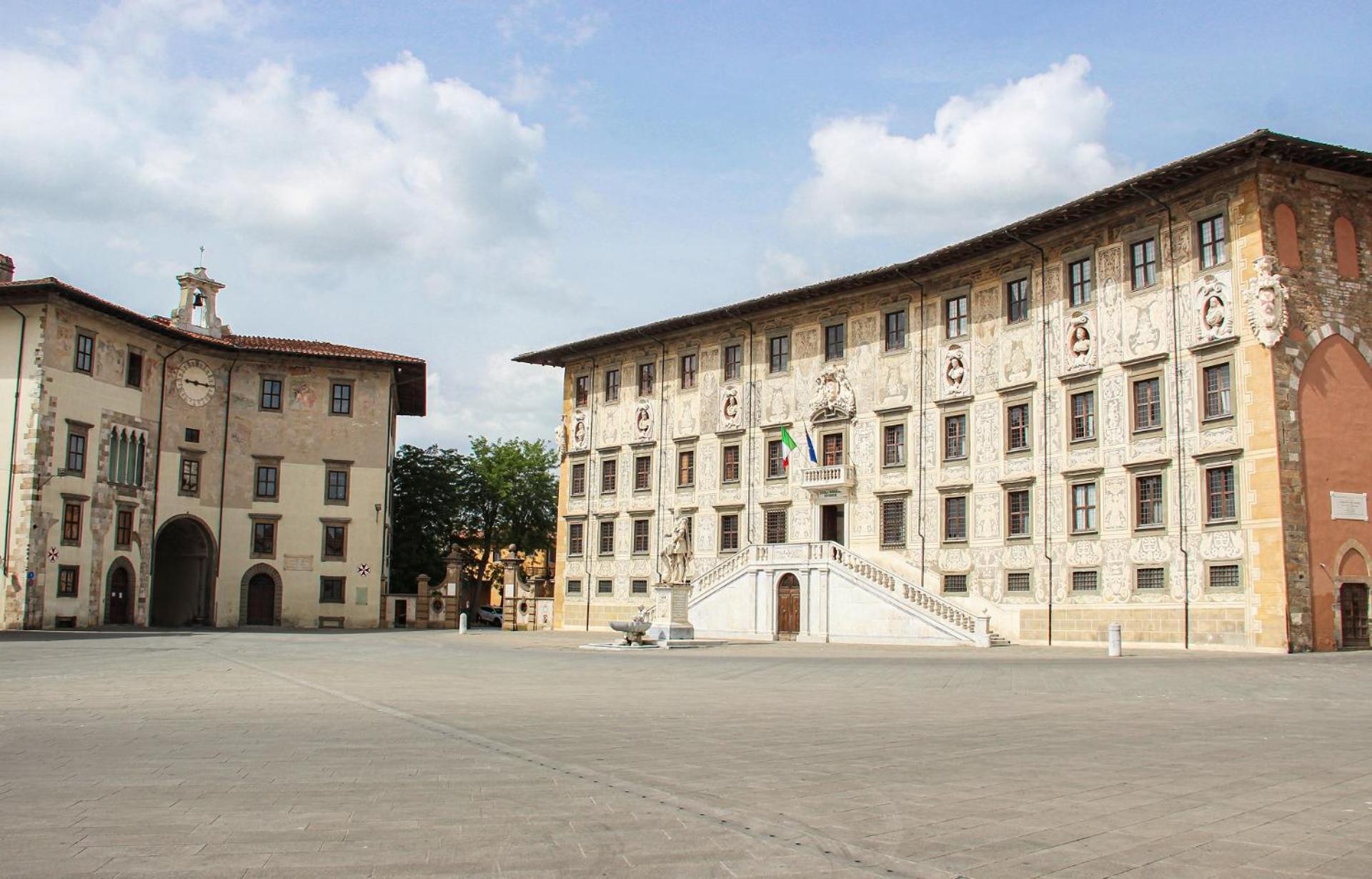 Nel Cuore Di PisaMonolocale In Palazzo Storico. Luaran gambar